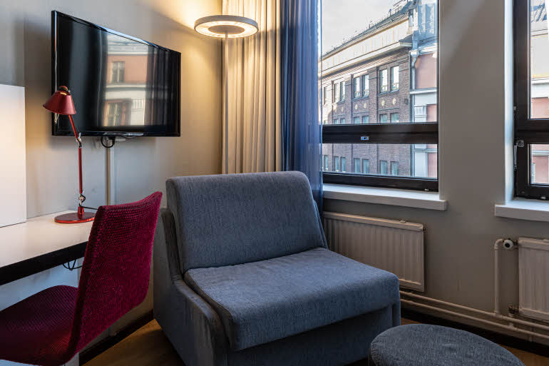 Scandic Kaisaniemi, Superior-huone