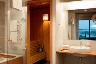 Presidential Suite bathroom Scandic Alvik Stockholm