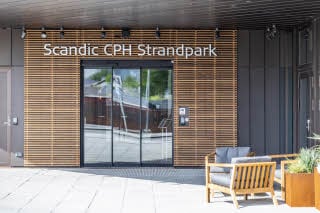 sisäänkäynti scandic cph strandpark hotellit kööpenhamina kastrup-lentoasema tanska