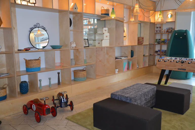 Lobby at Scandic Kista in Stockholm Sweden