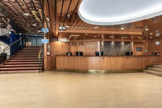vastaanotto ja aula scandic laajavuori kylpylähotelli jyväskylä suomi