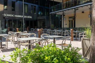 ravintolan terassi scandic hamburger börs turku suomi