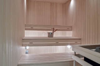 Sauna at Scandic Gavle Vast in Sweden