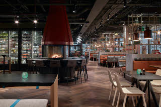 Restaurant of Downtown Camper by Scandic in Stockholm