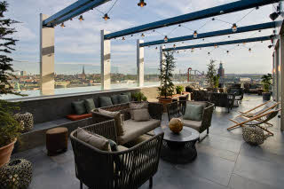 Bar of Downtown Camper by Scandic in Stockholm