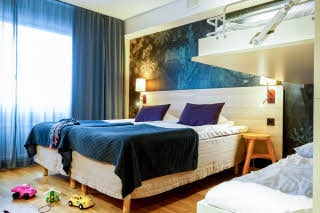 Family room plus room Scandic Backadal Gothenburg
