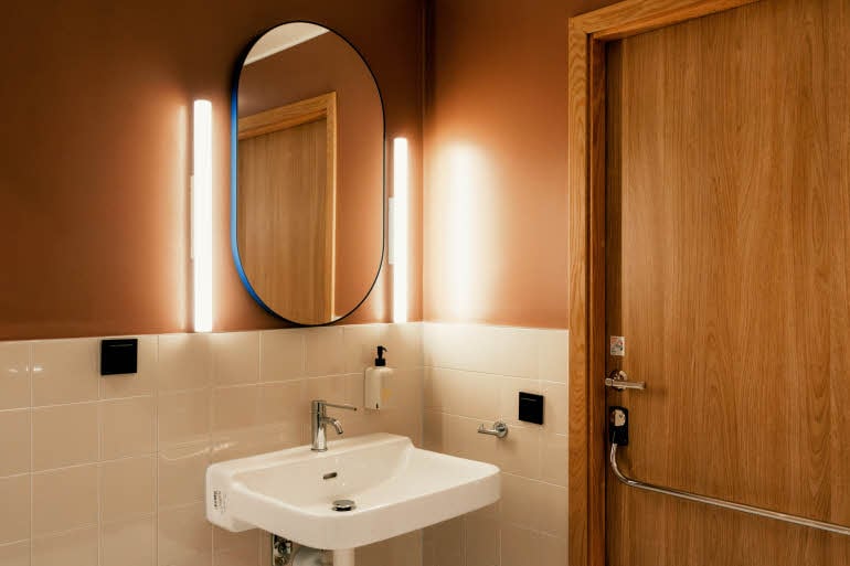accessible bathroom at scandic go st eriksgatan in stockholm