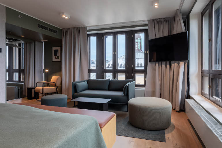 scandic helsinki hub junior suite
