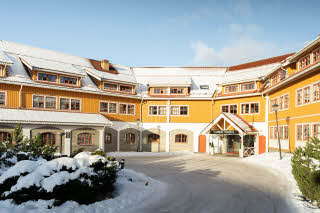 facade at scandic hafjell in lillehammer