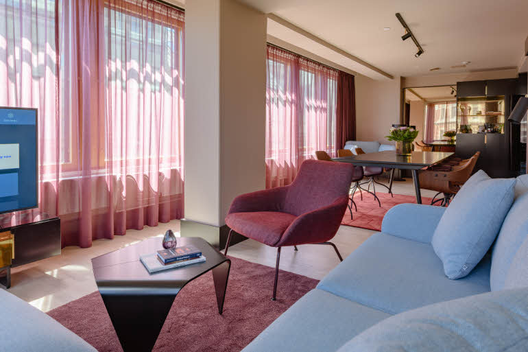 Master Suite, oleskelutila
