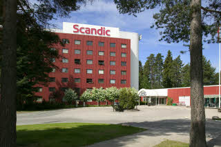 Exterior facade overview Scandic Gavle Vast