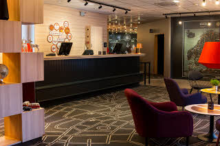 Reception hotel Scandic Gavle Vast