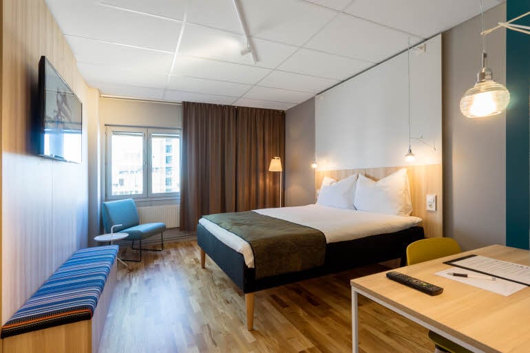 Standard room hotel Scandic Kista Stockholm