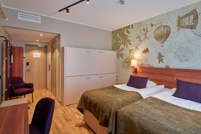 standard family four -huone scandic luleå hotellit luulaja ruotsi