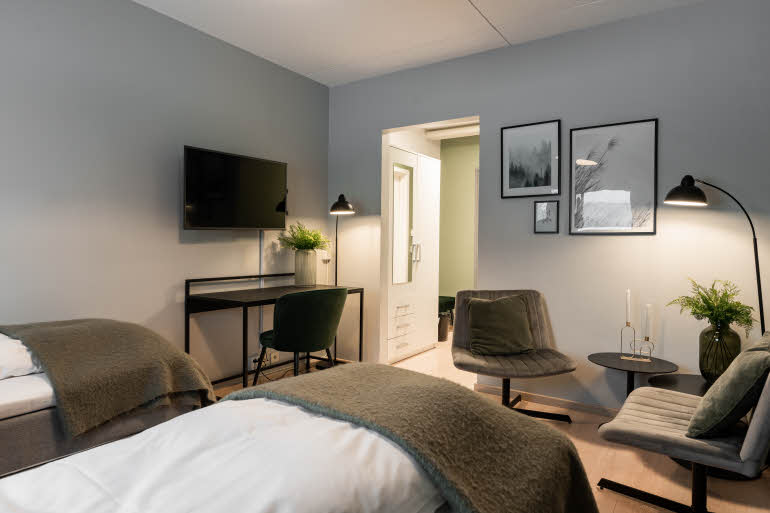 twin room yksityiskohdat scandic olympiatoppen oslo