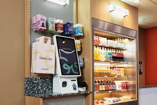 shop in lounge at scandic go upplandsgatan in stockholm