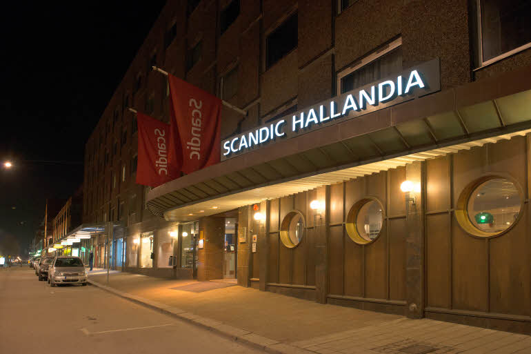 julkisivu scandic hallandia halmstad