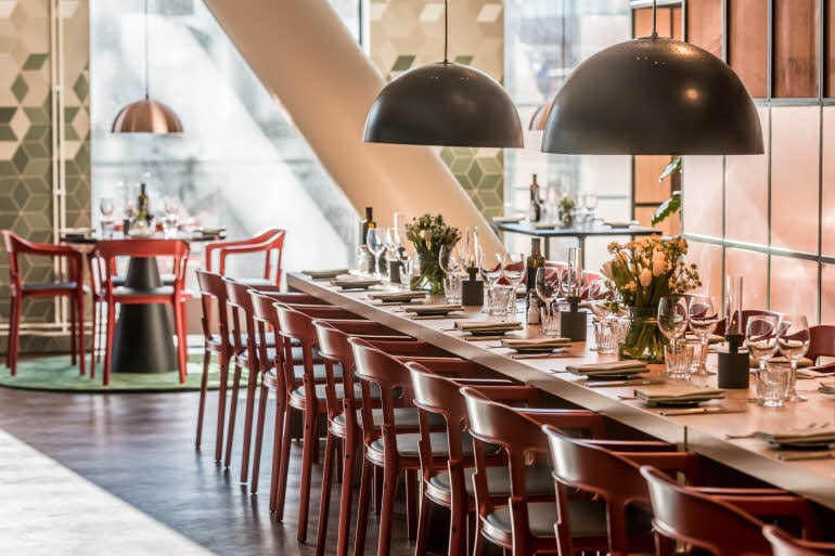 Dining room the Market Scandic Continental
