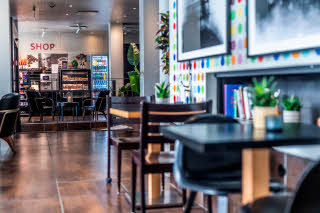 lobby at scandic front