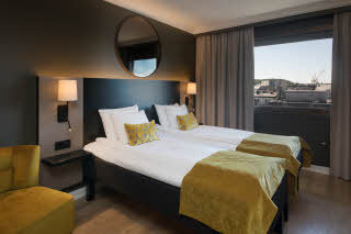 twin superior huone scandic city fredrikstad norja