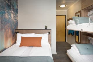 Family Standard Plus with open wall bed