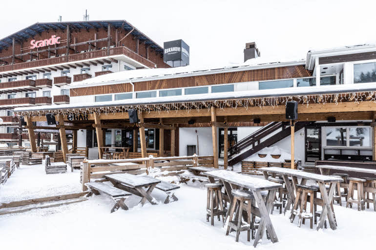 Julkisivu Scandic Rukahovi Ruka Kuusamo