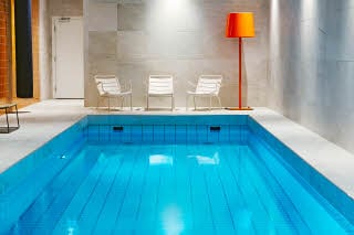 Scandic Backadal, relaxation area and pool