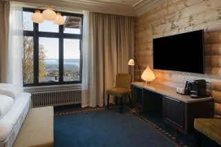 näkymä superior plus huone scandic holmenkollen park oslo