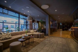 Meeting room lounge at Scandic Karlstad City