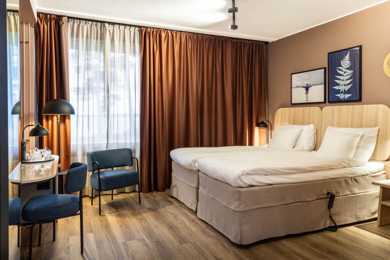 scandic waskia vaasa superior huone