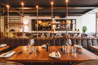 Teaterbrasseriet table Scandic Grand Central