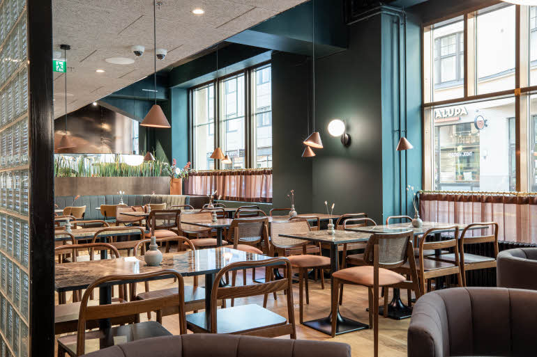 scandic helsinki hub ravintola Il Centro