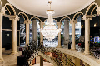 Lobby stairs Scandic Star Sollentuna
