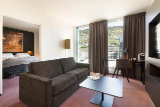 Interiør i Junior Suite, Scandic Ørnen