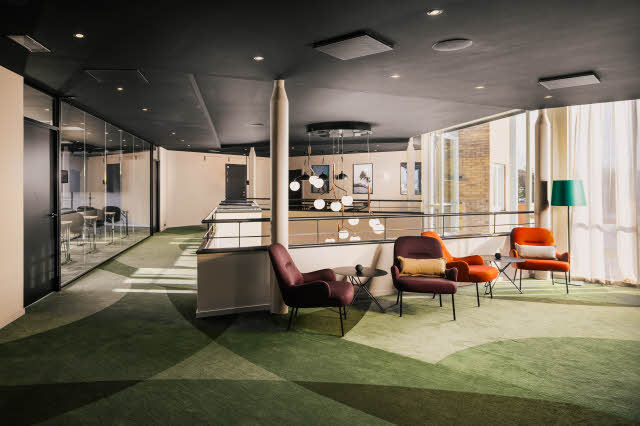 Breakout area at Scandic Gardermoen