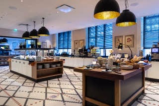 Aamiainen Scandic Grand Central Helsinki