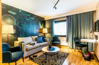 Seating area in room Superior Scandic Gavle Vast
