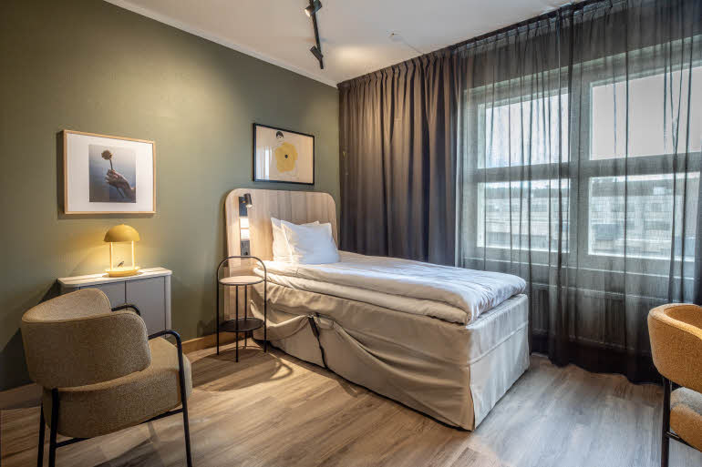 esteetön single huone scandic lahti city