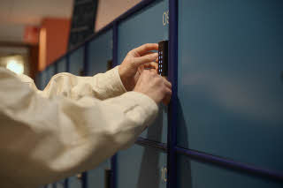 lockers at scandic go upplandsgatan in stockholm