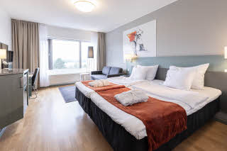 superior-huone scandic rosendahl hotelli tampere suomi