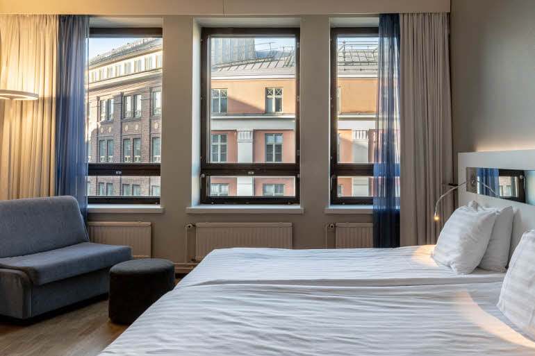 Scandic Kaisaniemi, Superior-huone