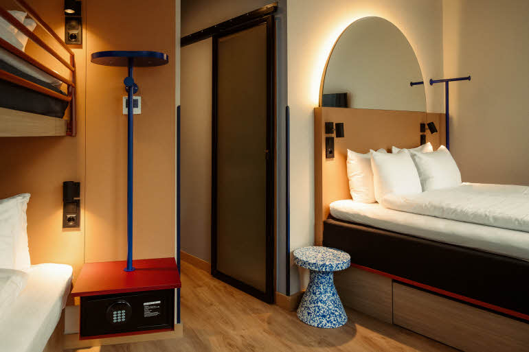 standard room bunkbed scandic go st eriksgatan stockholm