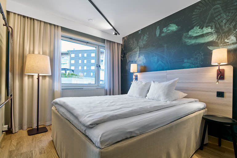 standard room at scandic umea syd