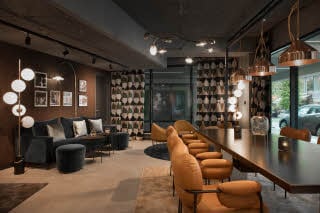 lobby of scandic sjolyst in oslo norway