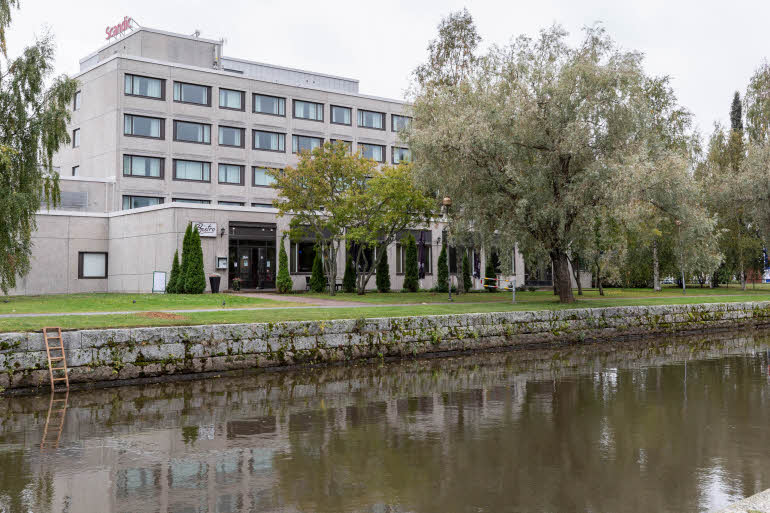 julkisivu scandic rauma hotelli suomi
