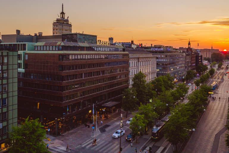 julkisivu marski by scandic hotelli helsinki keskusta suomi