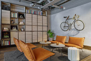 Lobby of Downtown Camper by Scandic in Stockholm