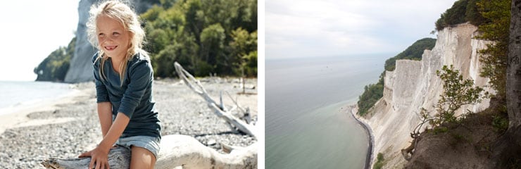 Møns Klint. Yövy hotellissa lähellä Møns Klintiä